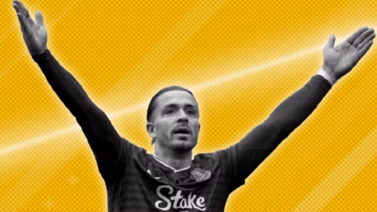 Jack Grealish trong màu áo Everton tìm lại phong độ đỉnh cao